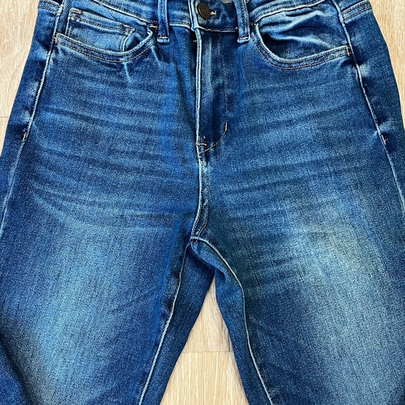 Vervet Blue Women's Flare Jeans - Stretch - Picture 2 of 7